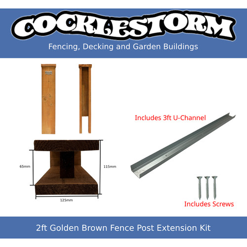 2ft golden brown - golden,