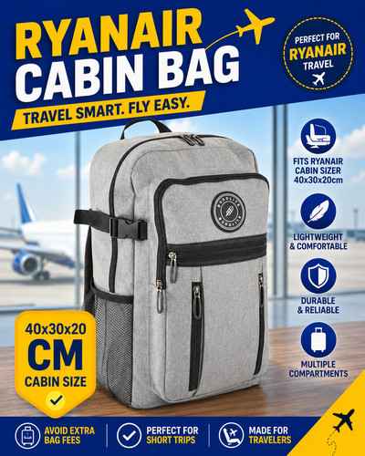 40x30x20cm ryanair approved - ryanair,