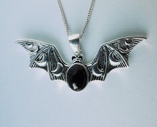 Whitby Jet and Silver Bat