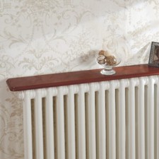 Easy Fit Radiator Shelf No Drilling Heat Reflecting Oak Finish 24" / 36" / 45.5"