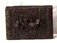 STAMP BOX & STAMPS ANTIQUE