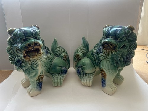 Pair chinese foo - of,