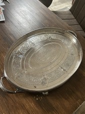 Walker And Hall (Sheffield) Silver Plated Large Tray c1910