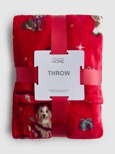 Primark Christmas Dog Throw