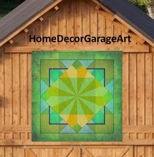 Barn quilt metal sign - metal, four