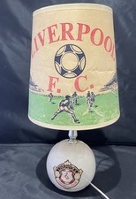 Vintage 1960's Liverpool Football Club Lamp and Shade RARE - YNWA -  CHAMPIONS