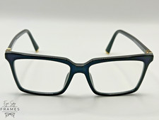 Miu Miu VMU 08X 16K-1O1 Black Square Acetate Spectacles Glasses Frames Size 54