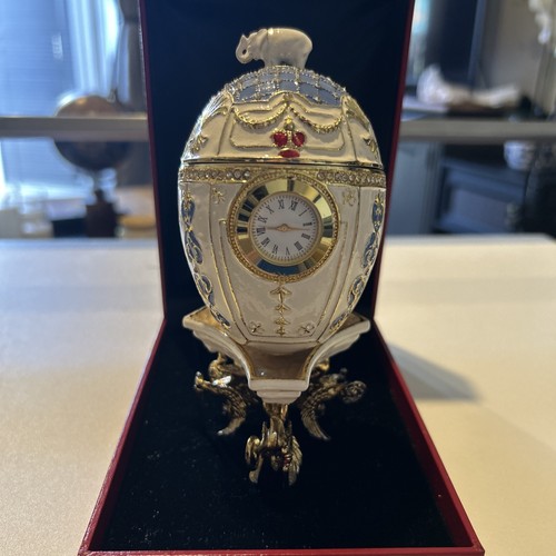 Vintage fabergé style musical - fabergé,