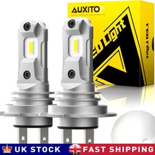 2x H7 LED Headlight Bulb Kit High Low Beam 30000LM Super Bright 6500K White New
