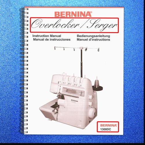 Bernina overlocker 1300dc - overlocker,