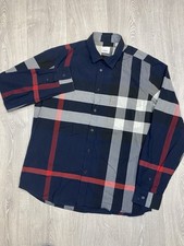 Burberry Check Button Up Shirt