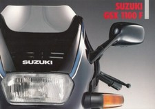 P + Suzuki GSX 1100 F + brochure brochure + 4 pages + from 1989?