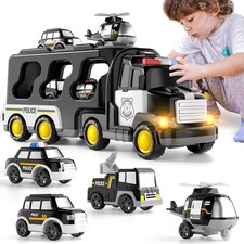 7 In 1 Police Toys Cars Car