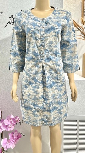Bensimon blue floral pleated - bensimon,