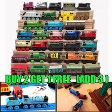 BRIO THOMAS^THE TANK ENGINE&FRIENDS WOODEN TOY TRAIN MAGNETIC-COMPATIBL GORDON -