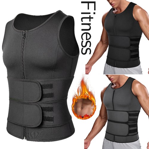 Sauna suit tank - top, men's