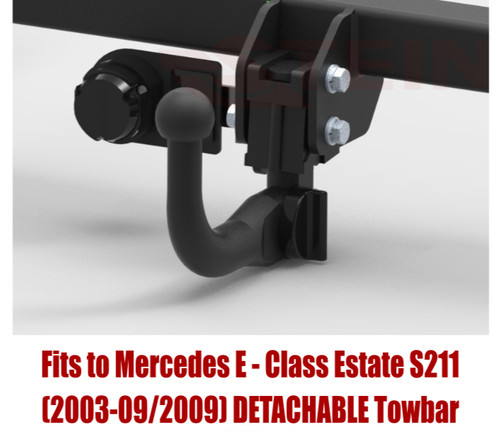 Detachable tow bar for - tow,