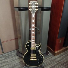 [Orville] Les Paul Custom Black 1994 Electric Guitar Made in Japan w/ Soft Case