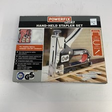 Powerfix Profi Heavy Duty Staple Gun Hand Held Stapler Set With 1500 staples