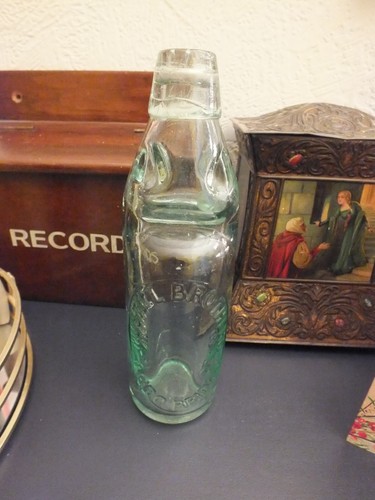 Vintage old codd type glass - vintage,
