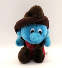 Vintage 1980s Cowboy Smurf