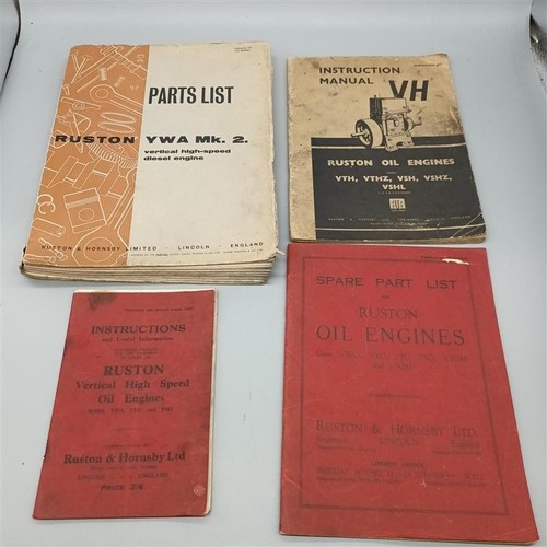 Vintage ruston oil engines - ruston,