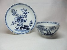 C18th Lowestoft Porcelain Blue