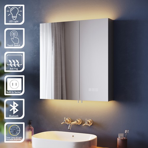 Black led bathroom - black,