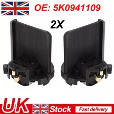 2x Front Headlight Bulb Holder