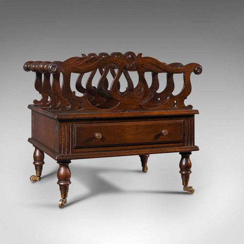 Antique canterbury stand - antique,