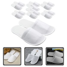  8 Pairs Disposable Slipper Salon Slippers One Time Use Aesthetic