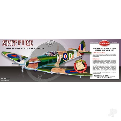 Guillow 403lc spitfire - guillow,