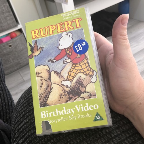 Rupert the bear birthday - bear,