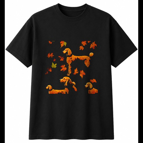 Botanical standard poodle - botanical,