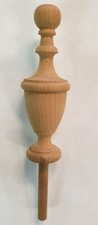 Wooden Finial - Solid Cherry