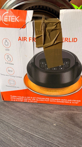 Ietek air fryer superlid - superlid, turbo