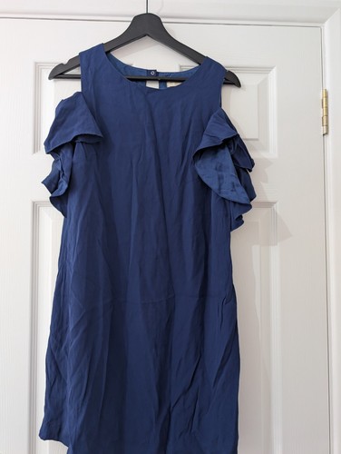 Monnalisa blue chiffon shift - blue,