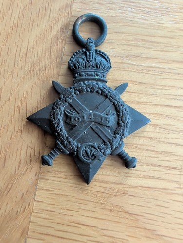 Wwi 1914 star medal - star, f
