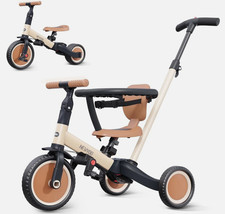 Newyoo Toddler Tricycle with Push Handle for 1-3 Year Old Boxed New 