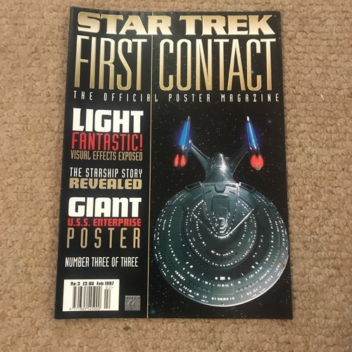 Magazine star trek first - star,