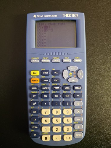 Texas instruments stats - texas, ti-82