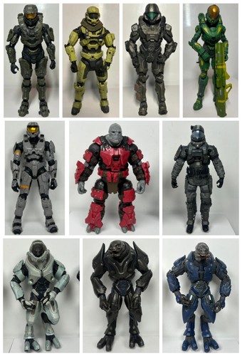 Halo reach action figures - halo,
