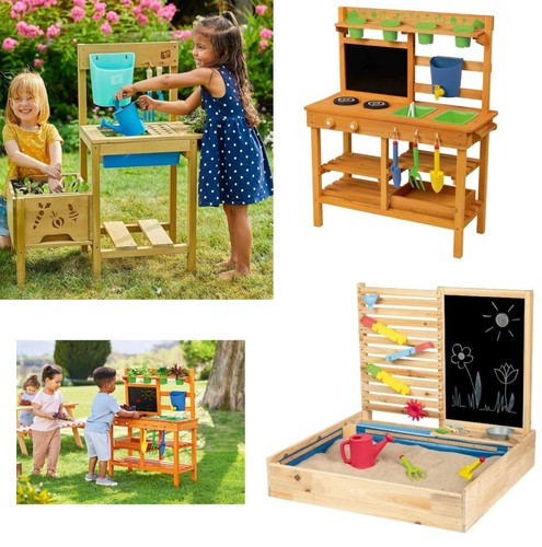 Wooden mud kitchen sand - mud,