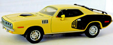 Matchbox  Model of Yesteryear  1971 Plymouth Cuda 440 Cream Black 1:43 Scale