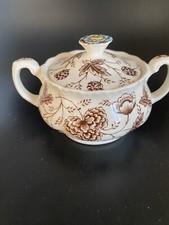 Vintage Sugar Bowl With Lid