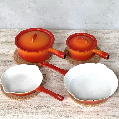 Lot vintage descoware - lot, flame