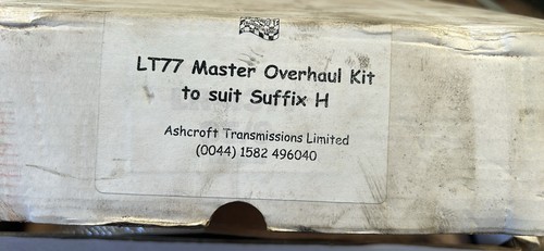 Lt77 suffix rebuild - suffix,