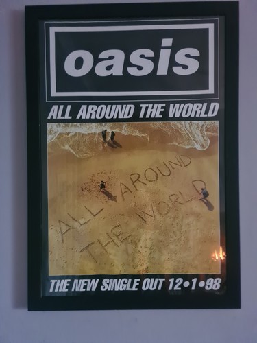 Framed oasis promotional - framed,