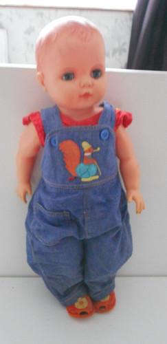 Vintage standing toddler baby - vintage,