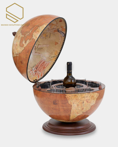 Zoffoli giove rust bar globe - zoffoli,